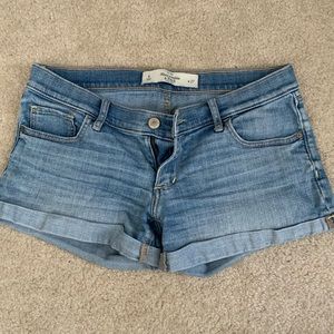 Gently worn A&F jean shorts